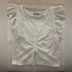 Zara Textured Top - Size S